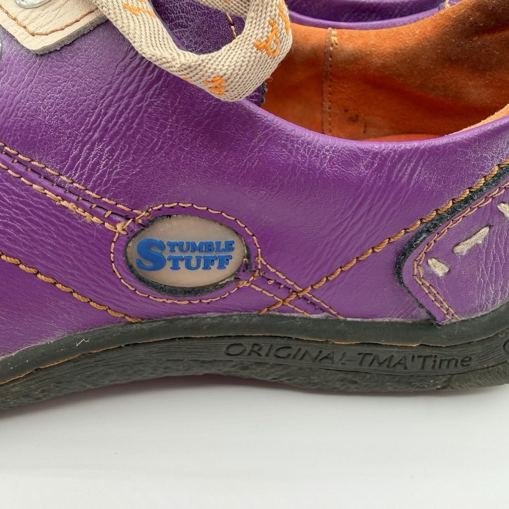 TMA Shoes Women's 10 - 10.5 Sz 41 Stumble Stuff Groovy Glides Washed Leather - Picture 5 of 10